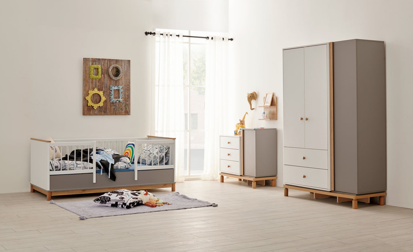 GREY Bebek Odası Takımı-Modern Ve Şık Tasarım